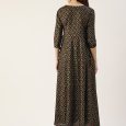 Black Printed Kurta