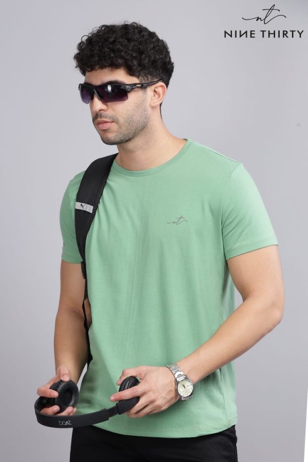 Crew Neck T-Shirt (Green)