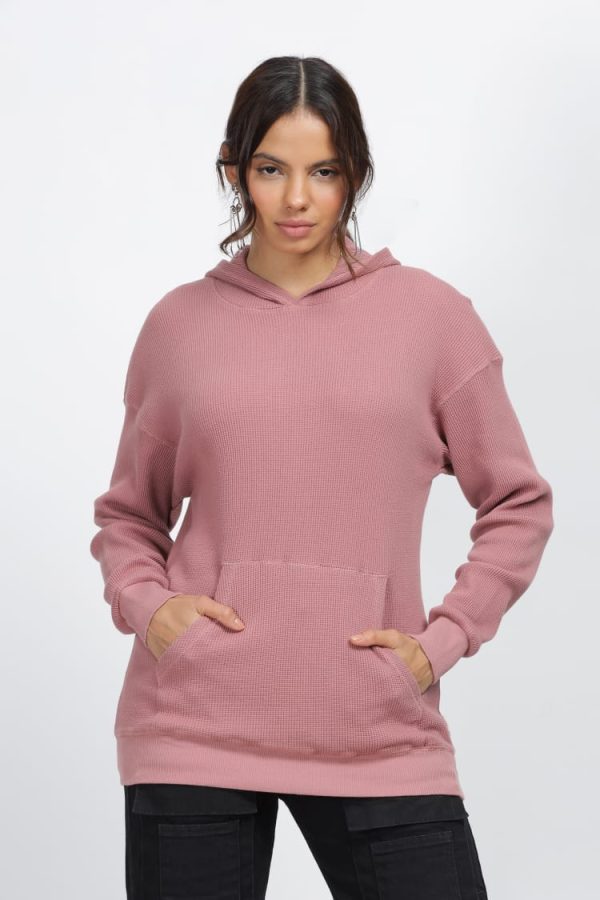 Hoodies Long Sleeve Pink