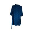 REGULAR FIT BLUE JACKET KURTI