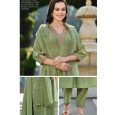 Pista Green Fancy Kurta Set