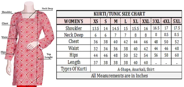 Women's Cotton Straight Kurti - Image 3