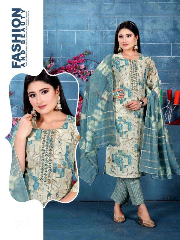 Kurti Bottom With Dupatta