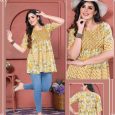 Women’s Rayon Printed Short Kurta