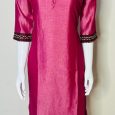 Soft Silk plain Kurta