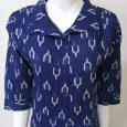 Indigo Blue Printed Kurti