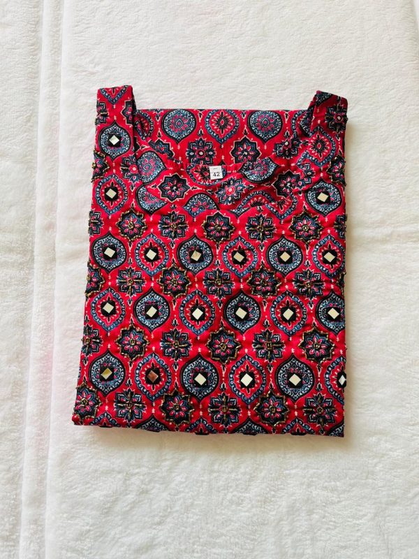 Ryon Mirror Worked Kurta - Image 3