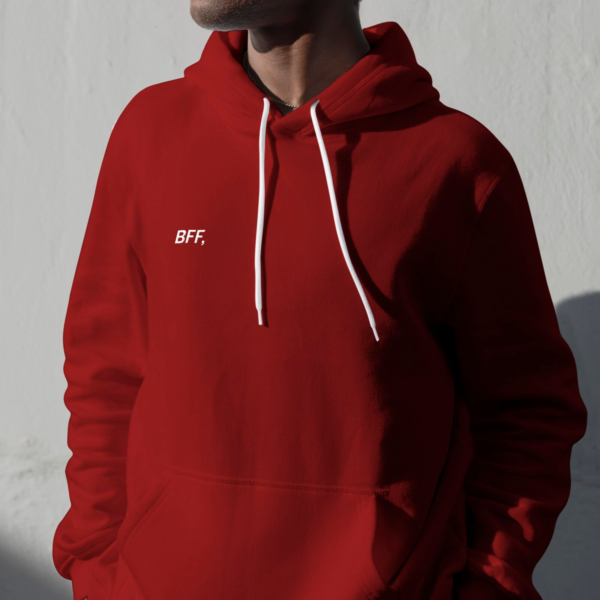 Red hoodie premium