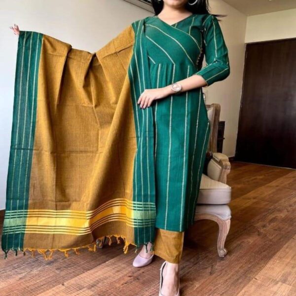 Elegant Cotton Salwar Suit