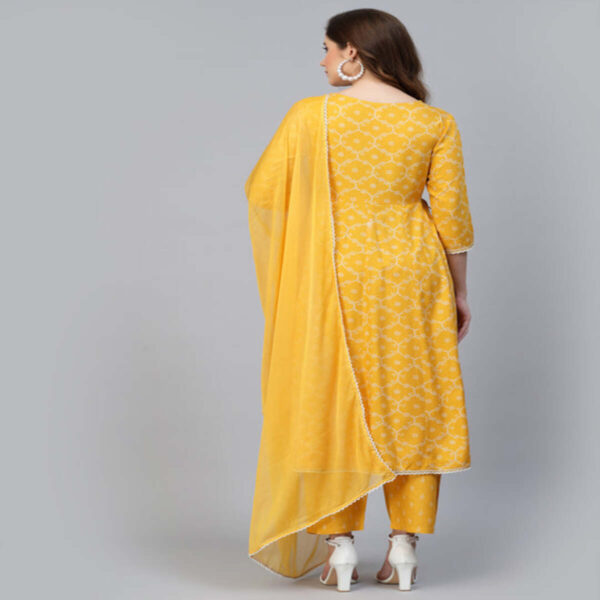 Radiant Yellow Kurta Set - Image 2